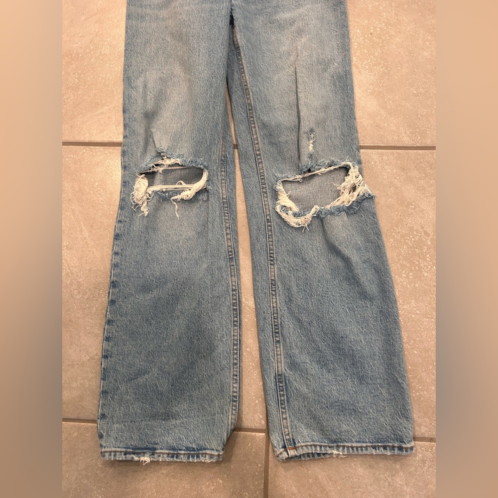 Abercrombie & Fitch The 90’s Relaxed Jeans High Rise - Picture 2 of 5
